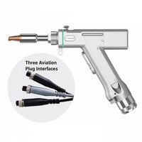Tête de soudage laser portative industrielle SUP23T, torche laser avec fonction d'alimentation automatique du fil