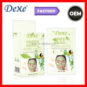 Mascarilla Facial Mineral de Té Verde DEXE, Limpieza Profunda de la Nariz, Control de Grasa, Hidratante, Blanqueadora, Antienvejecimiento - Product Image 4