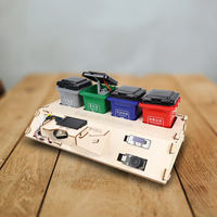 Kit robot de tri des déchets: Kit de classification des déchets Hiwonder AI Vision avec diffusion audio alimenté par micro:bit