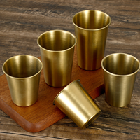 Gobelet en acier inoxydable 304 à paroi simple, multi-tailles, empilable, réutilisable, pour bière, avec logo personnalisé, idéal pour les fêtes, le camping et les bars - Vente en gros