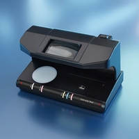 Détecteur de billets LED en plastique de haute qualité avec loupe MG WM, batterie lithium-ion, écran LCD, détection 600 billets/minute, double fonction