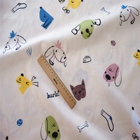Tissu pour vêtements 1.6 mètres de large Tissu sergé floral matelassé 100% coton pour enfants