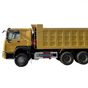 Camion benne minier d'occasion Sinotruk HOWO 371 400 Diesel 6X4 10 roues Euro2 avec conduite à gauche - Product Image 1