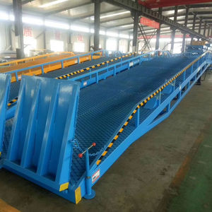 Rampa Mobile del cantiere di carico del contenitore del carrello elevatore di 8ton 10ton 12ton con le gambe regolabili di altezza - Product Image 3