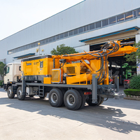 Camion de forage hydraulique pour puits d'eau avec une capacité de forage élevée