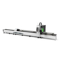 Máquina de Corte Láser de Fibra LX62TE 2026 Completamente Mejorada, Máquina de Corte Láser Automática LXSHOW para Tuberías Metálicas