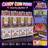 Jeux de poussée de pièces originaux pour centres de divertissement familial (FEC) avec jeu multijoueur connectable utilisant des machines de poussée de pièces et des machines d'arcade