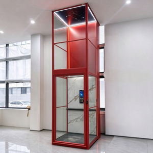 Ascenseur résidentiel multi-étages en verre pour maison, capacité de traction de 400 kg - Product Image 5