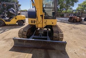 Miniexcavadora Komatsu PC55MR a la venta, máquina de segunda mano usada de calidad de Shanghái, 5 toneladas, incluye bomba de engranajes de caja de cambios de motor - Product Image 5