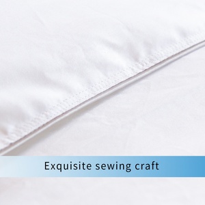 Di lusso Trapunte in <span class=keywords><strong>Piuma</strong></span> <span class=keywords><strong>D</strong></span>'<span class=keywords><strong>oca</strong></span> <span class=keywords><strong>Piuma</strong></span> di Riempimento Morbido Bianco Caldo OEM ODM Inverno <span class=keywords><strong>Trapunta</strong></span> del Duvet - Product Image 6