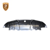 Lèvre de pare-chocs arrière en fibre de carbone sèche pour Ferrari 296 GTB Style OEM Diffuseur arrière Spoiler Splitter Body Kit Manufacturing