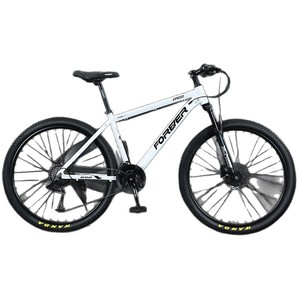 Vélo de montagne Forever 26 pouces avec jantes en alliage d'aluminium, fourche à suspension, vélo unisexe pour adultes - Product Image 1