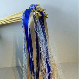Baguette magique de fée de style européen avec ruban et fleur en dentelle pour décoration de fête de <span class=keywords><strong>mariage</strong></span> - Product Image 2