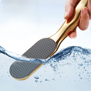 Lima de pie de vidrio nano de mango largo, herramienta doble de plástico para eliminar callosidades y piel muerta, estilo artefacto, cuidado de pies, superventas - Product Image 3
