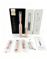 Brosse à dents électrique sonique avec logo personnalisé, pack combo pour soins bucco-dentaires, recharge USB, étanche, pour adultes, 3 modes et minuteur intelligent, 4 têtes