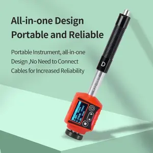 HT-100 Metall Leeb Härte prüfer 6-in-1 Werkzeug für Stahl Edelstahl Gusseisen Kupfer-Zink-Aluminium-Legierungen 1 Jahr Garantie - Product Image 3