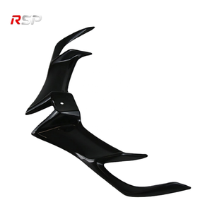 Alerón Delantero Aerodinámico Universal V3 de Plástico ABS con Diseño de Aleta de Tiburón para Motocicletas de Calle - Product Image 5