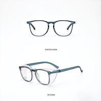 Lunettes de sécurité de haute qualité en fibre d'acétate, mode unisexe, plusieurs couleurs disponibles, logo personnalisé, montures de lunettes