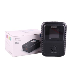 เครื่องชาร์จแบตเตอรี่ ToolkitRc M450 50W พร้อมหน้าจอสีสันสดใส ขนาดกะทัดรัด รองรับแบตเตอรี่ LiHv LiFe 1~4S สำหรับเครื่องบินบังคับวิทยุ รถยนต์บังคับวิทยุ และของเล่นบังคับวิทยุ - Product Image 1