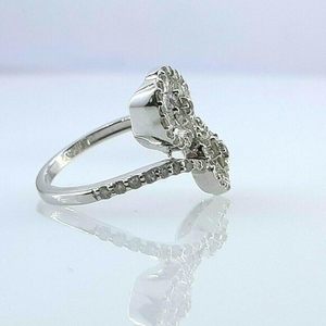 แหวนหมั้นเพชร Jewelspaark 0.84 กะรัต ทรงกลม ไซส์ 7 เครื่องประดับสำหรับผู้หญิง - Product Image 5