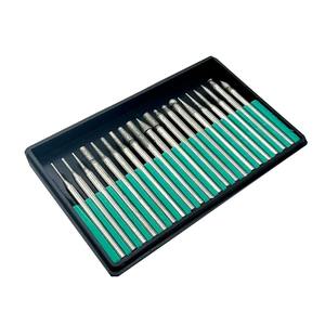 Jeu de fraises diamantées pour meulage, sculpture et découpe, pour outil rotatif <span class=keywords><strong>Dremel</strong></span>, pierre, <span class=keywords><strong>verre</strong></span> - Product Image 1