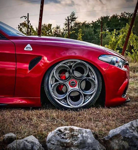 6061-T6ล้อรถโดยสารอลูมิเนียมอัลลอย18 19 20นิ้ว5X110ล้อปลอมแปลงสำหรับ Alfa <span class=keywords><strong>Romeo</strong></span> Mito 159 4C Giulia - Product Image 4