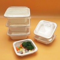 Boîtes d'emballage de fast-food personnalisées Boîte de papier jetable à emporter pour restaurant de fast-food