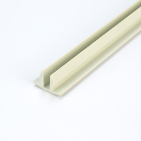 Profils d'extrusion personnalisés en PVC, ABS et PP écologiques pour la décoration des supermarchés et des bâtiments