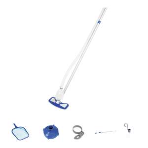 Accesorios Esenciales para la Limpieza de Piscinas <span class=keywords><strong>Bestway</strong></span> 58237, Suministros Automáticos para Piscinas, <span class=keywords><strong>Kit</strong></span> de Mantenimiento de Piscinas AquaClean Deluxe - Product Image 1