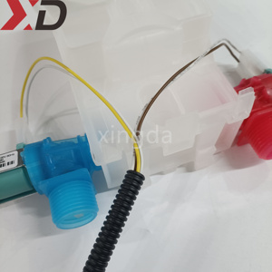 Boîtier de vanne d'admission d'eau électrique durable de qualité supérieure pour <span class=keywords><strong>pièces</strong></span> de rechange de <span class=keywords><strong>lave</strong></span>-<span class=keywords><strong>linge</strong></span> domestique Whirlpool - Product Image 2