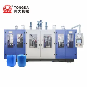 Automation Maschine zur Zylinderherstellung Kunststoffbehälter-Herstellungsmaschine Doppelstation Extrusionsstrahlgießmaschine