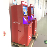 Terminal multiservices automatique OEM d'usine Borne d'émission de cartes Distributeur automatique de billets de loterie Visa pour les gares routières et les aéroports