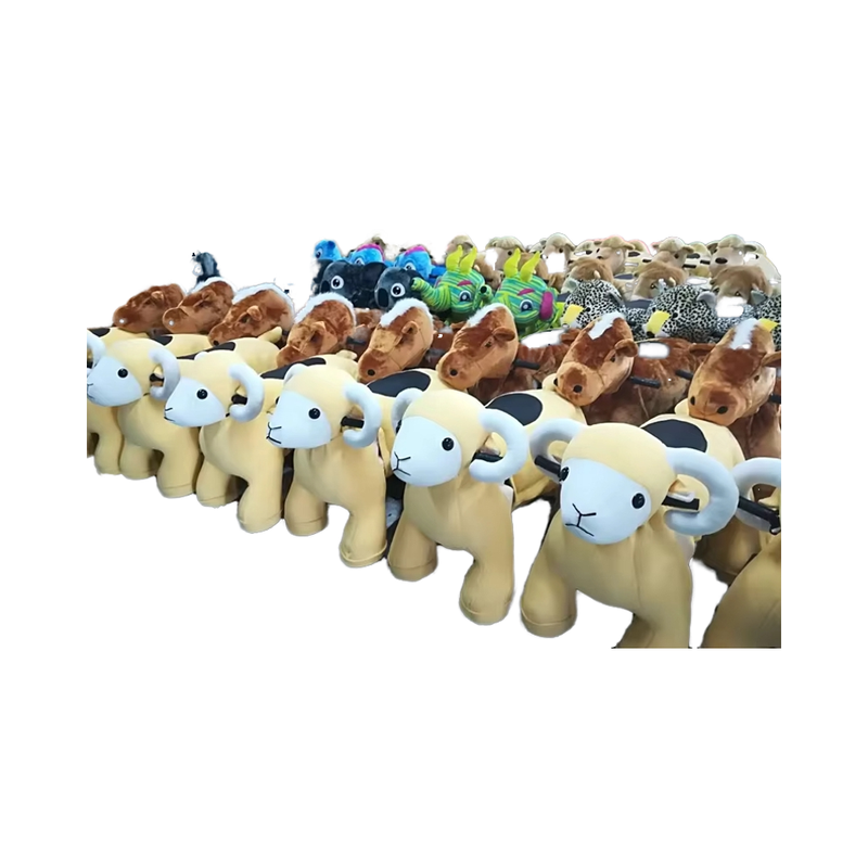 Unisex Plush Ride on Toy Animals