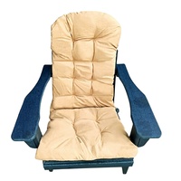 Nouveau coussin épaissi pour chaise inclinable, chaise à bascule, chaise Adirondack, dossier haut, siège de bureau, tout-en-un, 100%
