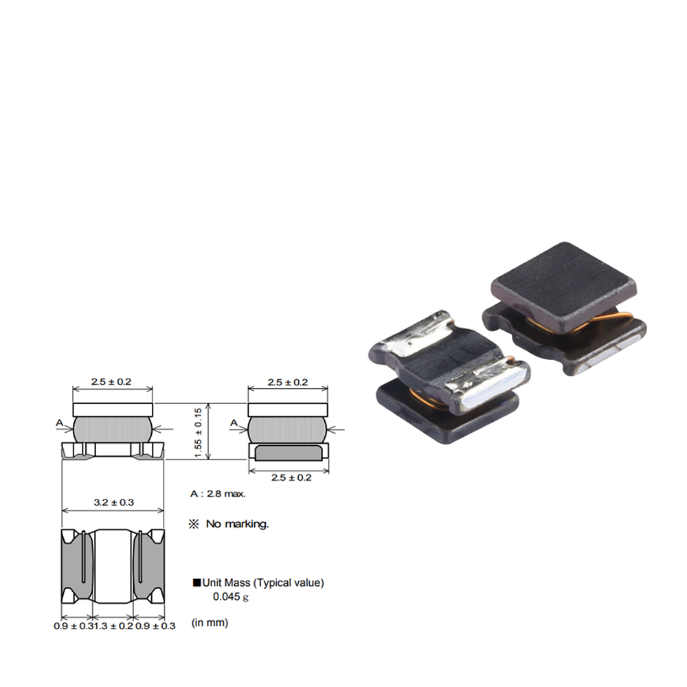 Пассивный компонент LQH32DN221K23L 220uH 70mA 10.92Ohm 1210 Неэкранированный проволочный Ферритовый сердечник чип индуктор