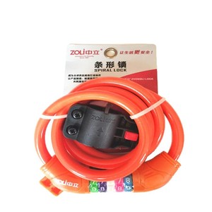 กุญแจล็อคจักรยานแบบเกลียว ZOLi รุ่น 87620 สีน้ำเงิน ทำจากเหล็ก ทนทาน ใช้ได้กับจักรยาน ประตู หน้าต่าง - Product Image 5