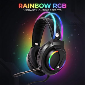 Audífonos <span class=keywords><strong>para</strong></span> Juegos PJT-DEP2467 con LED RGB y USB <span class=keywords><strong>para</strong></span> Computadora Portátil, Incluye Sonido Estéreo de Alta Fidelidad - Product Image 6
