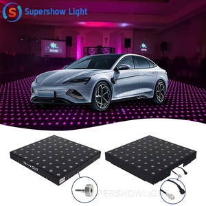 Supershow 16X16 Sàn Nhảy Đám Cưới DJ Disco Đảng LED Pixel <span class=keywords><strong>DMX</strong></span> Điều Khiển Nam Châm Kỹ Thuật Số Pixel LED Dance Floor - Product Image 2