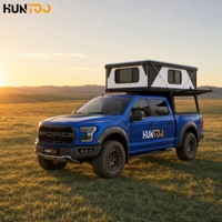 Huntoo Hard Sided Shell Pop up Truck Camper pour Pickup 4x4 Overland Adventure