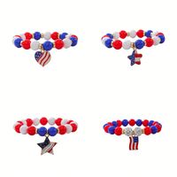 Bracelet Cadeau en Quartz avec Breloques Animaux Mignons (Grenouille, Chat) en Acrylique Rose et Perles Métalliques Plaqué Or DIY pour Enfants - Grande Vente
