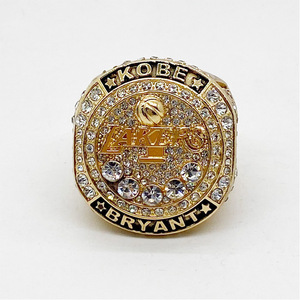 Anillo Conmemorativo de Kobe Bryant, Talla 11, Anillo de Campeonato de Baloncesto de los Lakers para Hombre, Joyería con Pedrería - Product Image 1