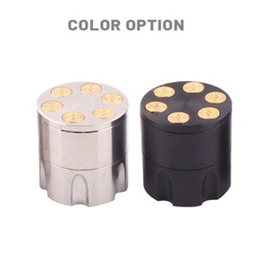 WOWO TECH Hot Selling 3 Layers <strong>Bullet</strong>-magazine Design Metal <strong>Grinder</strong> Mini Portable Zinc Alloy <strong>Grinder</strong> for Tobacco &amp; Dry Herbs - Product Image 4