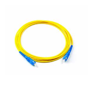 Cable de Fibra Óptica de Alto Rendimiento y Baja Pérdida, 2.0mm PVC, Monomodo Simplex SC/UPC a SC/UPC, para Redes de Telecomunicaciones FTTH - Product Image 1