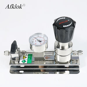 Медицинский кислородный регулятор давления воздуха, коллекторный блок с шаровыми кранами и манометром для больниц и лабораторий - Product Image 2