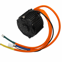 Moteur de moto électrique QS 165 à couple élevé, sans balais, DC 10000W, moteur PMSM à entraînement central haute efficacité pour vélo électrique