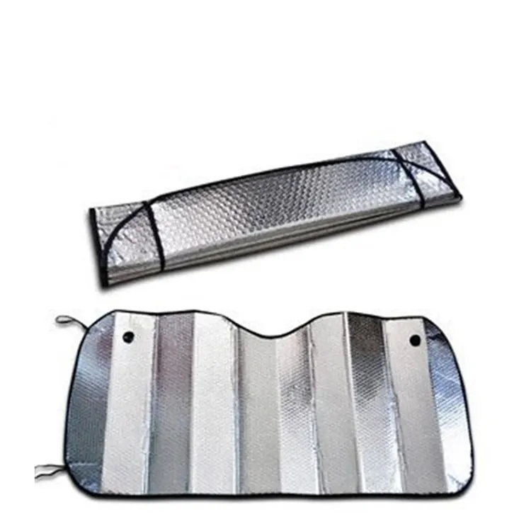 Senbolia Складной Лобовое стекло Солнцезащитный козырек серебристый автомобильный солнцезащитный козырек для универсального автомобиля