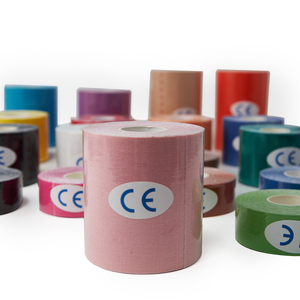 Ingrosso cotone impermeabile al ginocchio fisioterapia atletico muscolo Kt nastro elastico Kines - Product Image 3