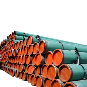 API 5L SCH40 ASTM A106/A53 Grade B Carbon Steel Seamless Pipe Coating With 3 Layer PE For Water Pipeline
