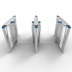 Puerta de velocidad automática del torniquete oscilante del escaneo del pasaporte para el control de multitudes en el punto de control y el pasillo de inmigración - Product Image 2