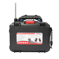 Promotion 13.3 "moniteur caméra d'inspection de vidange d'égout câble en fibre de verre compteur de compteur intégré